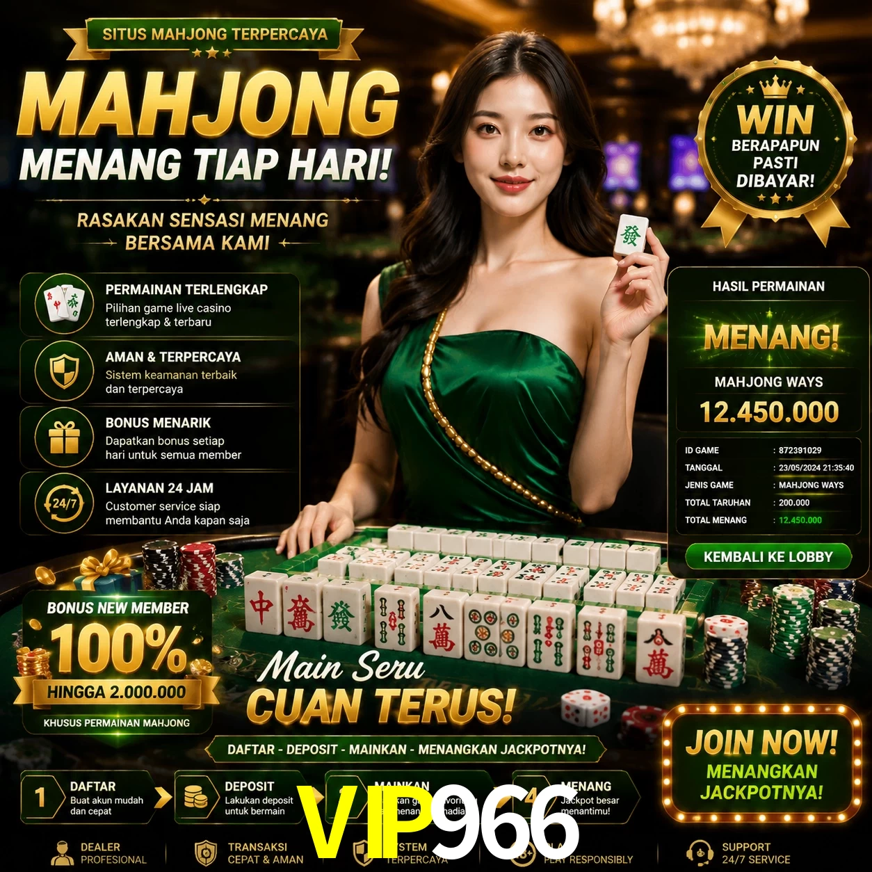Cashback VIP VIP966 - reembolso semanal